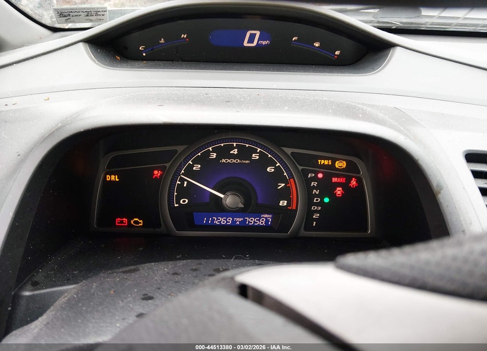 2010 HONDA CIVIC LX VIN: 2HGFA1F5XAH529776