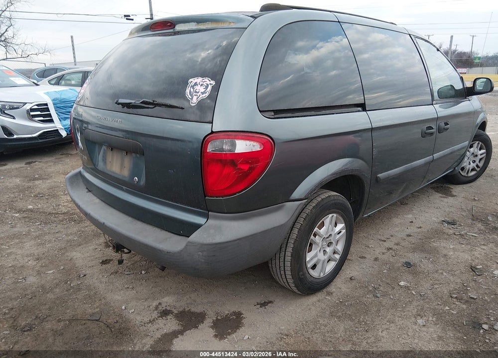 2005 DODGE CARAVAN SE VIN: 1D4GP25R15B173652