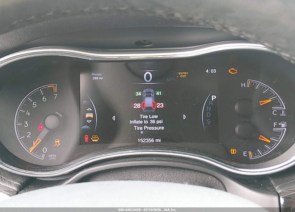 2015 JEEP GRAND CHEROKEE HIGH ALTITUDE VIN: 1C4RJFCG9FC209180