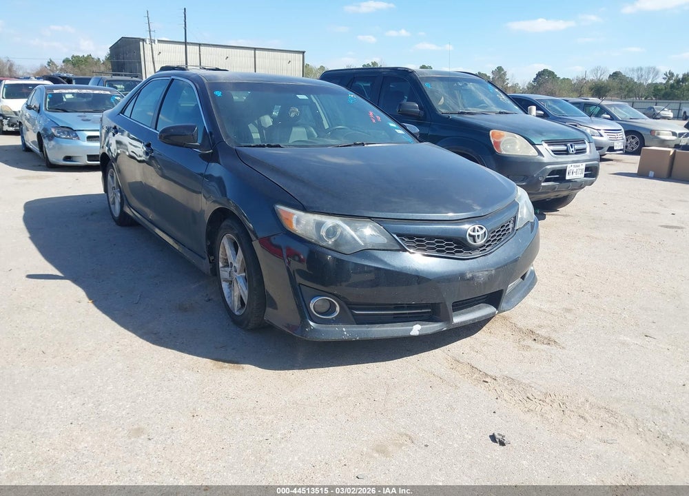 2012 TOYOTA CAMRY SE VIN: 4T1BF1FKXCU152284