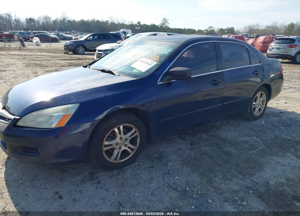 2007 HONDA ACCORD 2.4 SE VIN: 1HGCM56317A049309