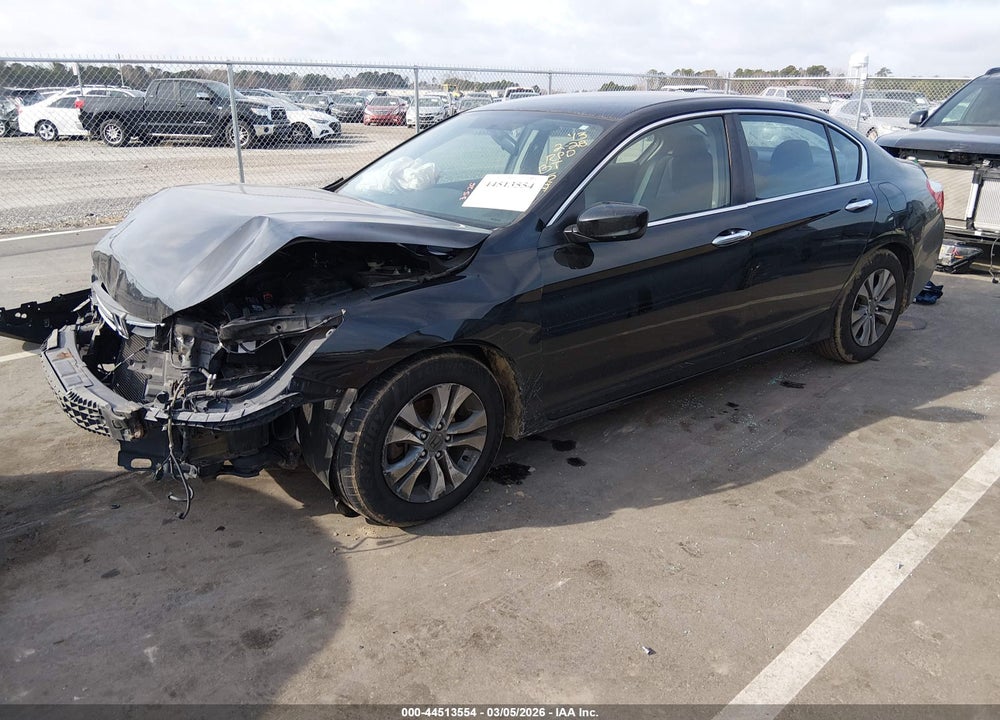 2013 HONDA ACCORD LX VIN: 1HGCR2F30DA183935