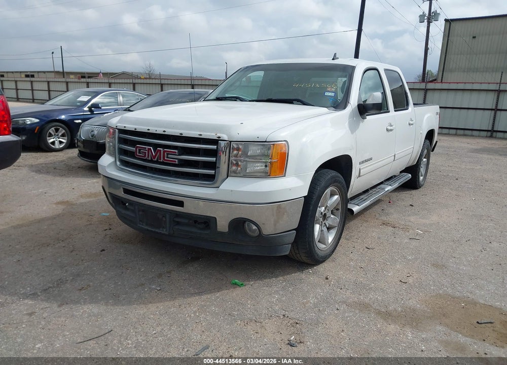 2013 GMC SIERRA 1500 SLT VIN: 3GTP2WE70DG304268