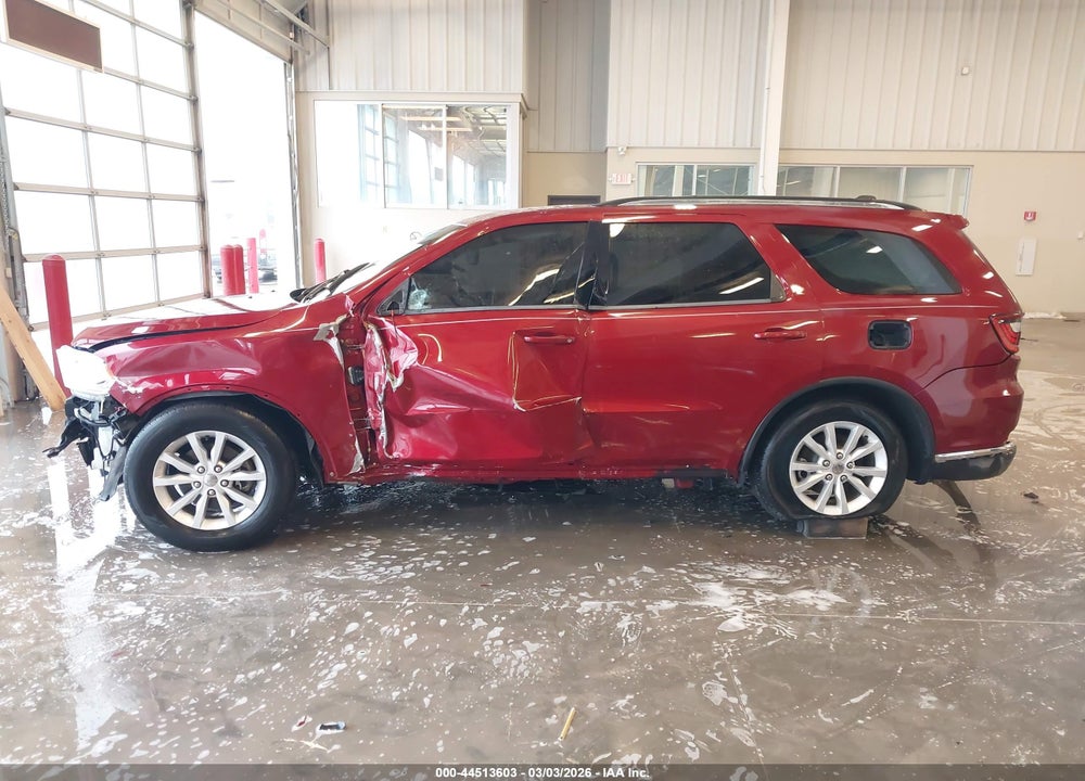 2014 DODGE DURANGO SXT VIN: 1C4RDHAG4EC344913
