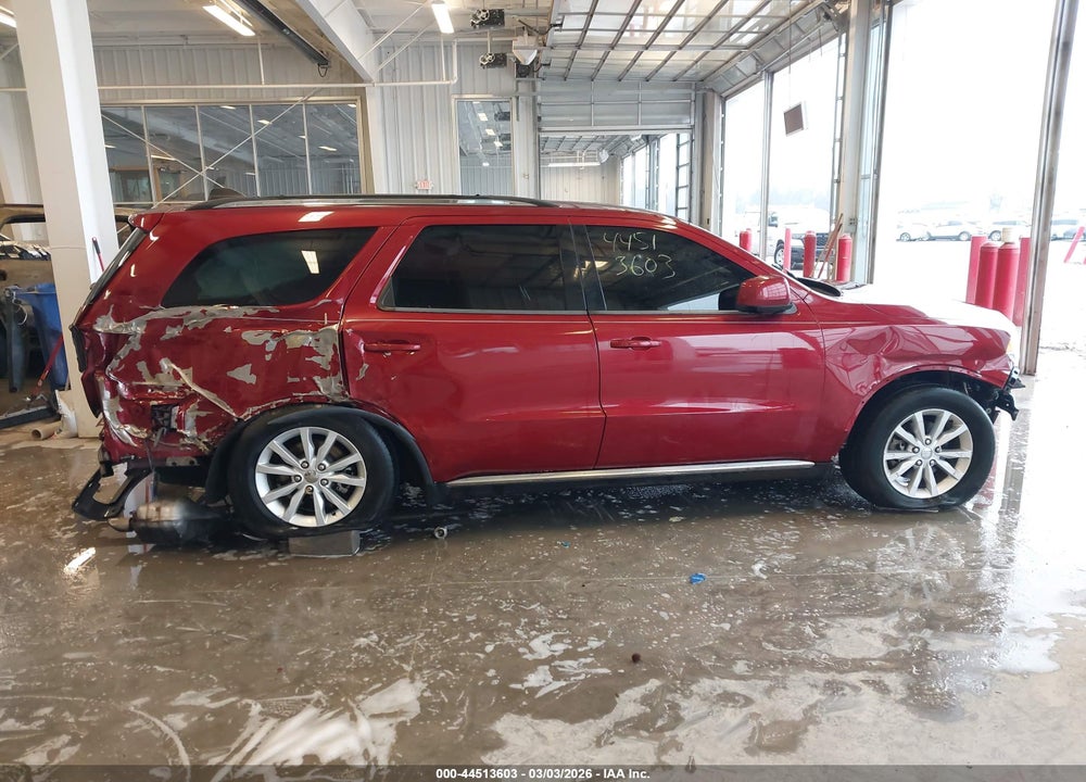 2014 DODGE DURANGO SXT VIN: 1C4RDHAG4EC344913