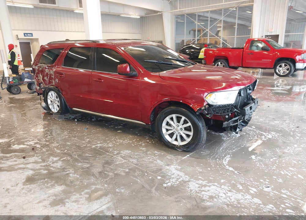 2014 DODGE DURANGO SXT VIN: 1C4RDHAG4EC344913