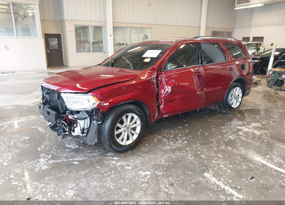 2014 DODGE DURANGO SXT VIN: 1C4RDHAG4EC344913