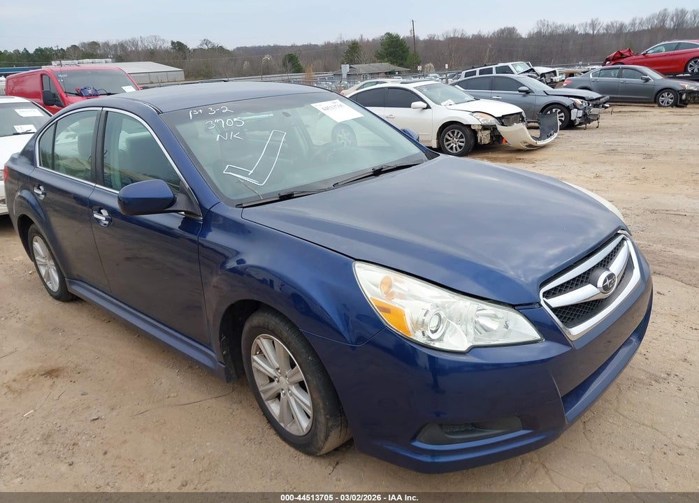 2010 SUBARU LEGACY 2.5I PREMIUM VIN: 4S3BMBC62A3227070