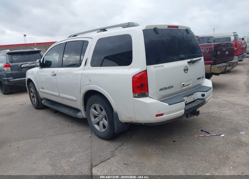 2009 NISSAN ARMADA SE VIN: 5N1BA08D39N601489