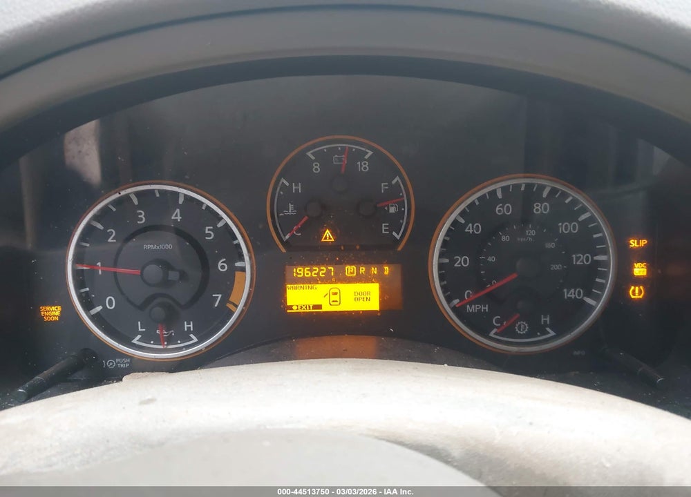 2009 NISSAN ARMADA SE VIN: 5N1BA08D39N601489