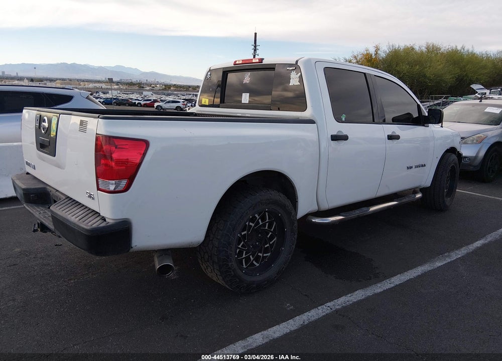 2008 NISSAN TITAN XE VIN: 1N6AA07D38N325313