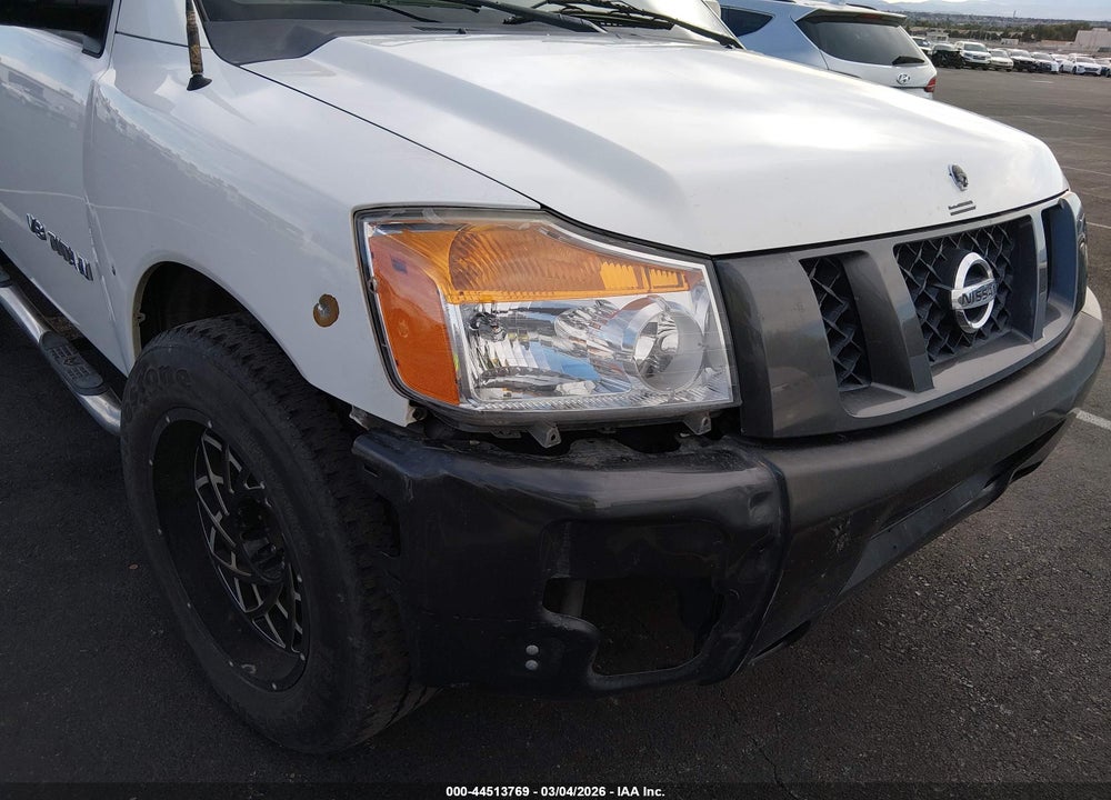2008 NISSAN TITAN XE VIN: 1N6AA07D38N325313