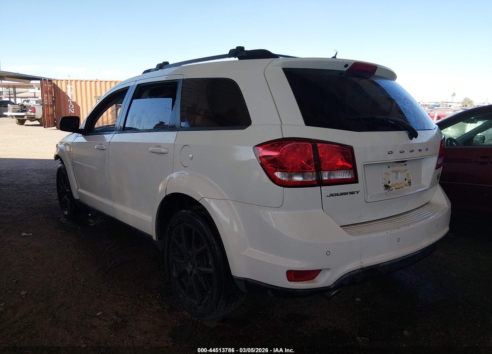 2011 DODGE JOURNEY R/T VIN: 3D4PG7FG4BT546008