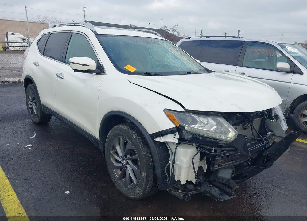 2016 NISSAN ROGUE SL VIN: 5N1AT2MV6GC781625