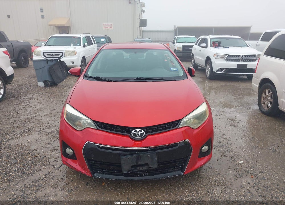 2015 TOYOTA COROLLA S PLUS VIN: 5YFBURHE6FP284637