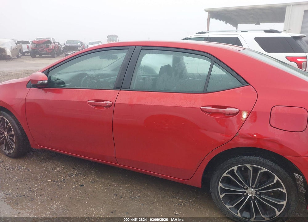 2015 TOYOTA COROLLA S PLUS VIN: 5YFBURHE6FP284637