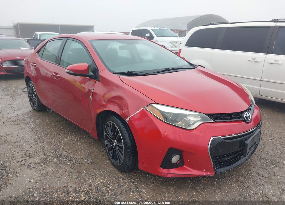 2015 TOYOTA COROLLA S PLUS VIN: 5YFBURHE6FP284637