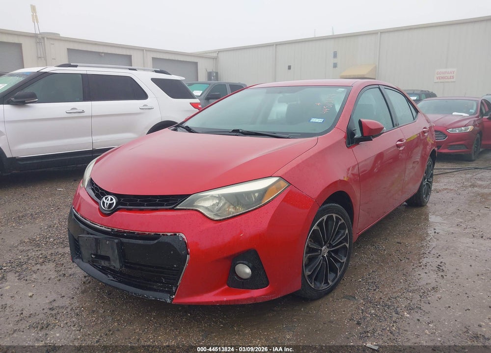 2015 TOYOTA COROLLA S PLUS VIN: 5YFBURHE6FP284637