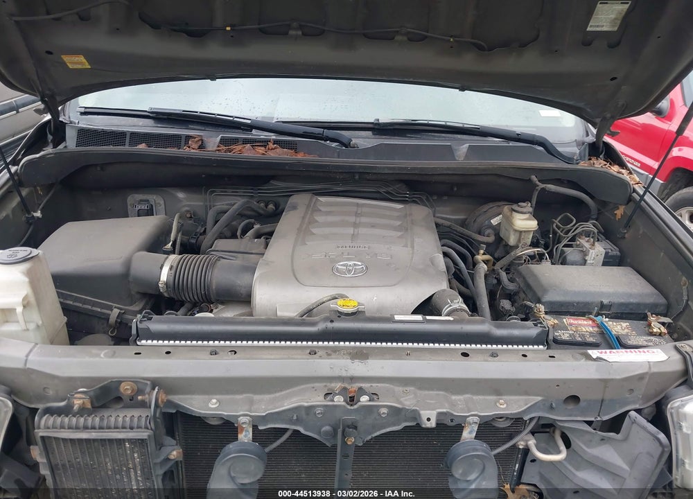 2008 TOYOTA TUNDRA SR5 5.7L V8 VIN: 5TBBV54138S523492