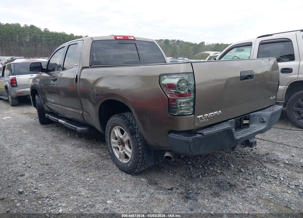 2008 TOYOTA TUNDRA SR5 5.7L V8 VIN: 5TBBV54138S523492