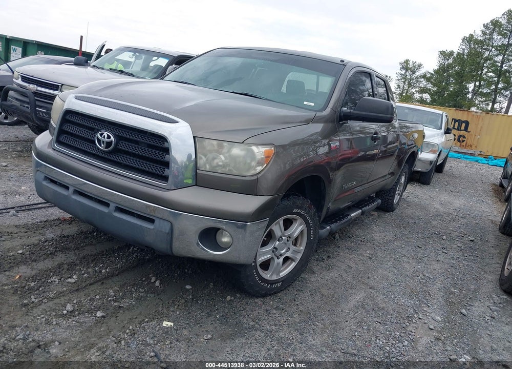 2008 TOYOTA TUNDRA SR5 5.7L V8 VIN: 5TBBV54138S523492