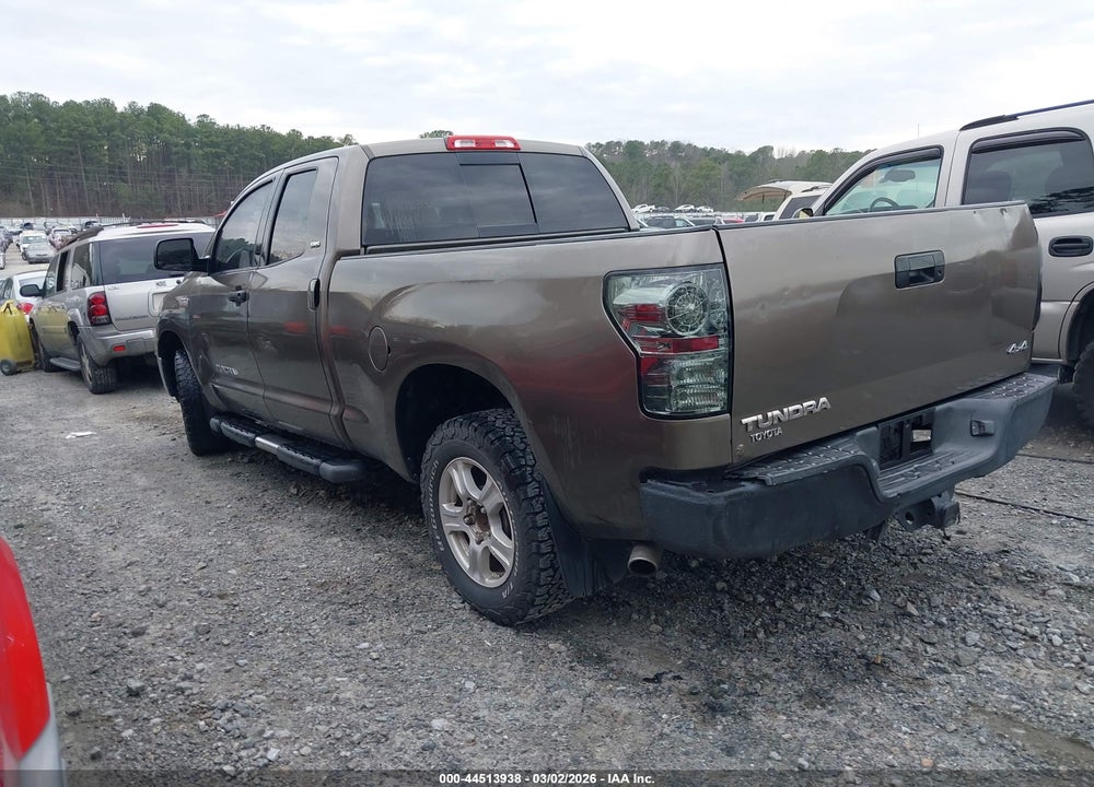 2008 TOYOTA TUNDRA SR5 5.7L V8 VIN: 5TBBV54138S523492