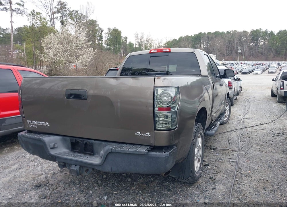 2008 TOYOTA TUNDRA SR5 5.7L V8 VIN: 5TBBV54138S523492
