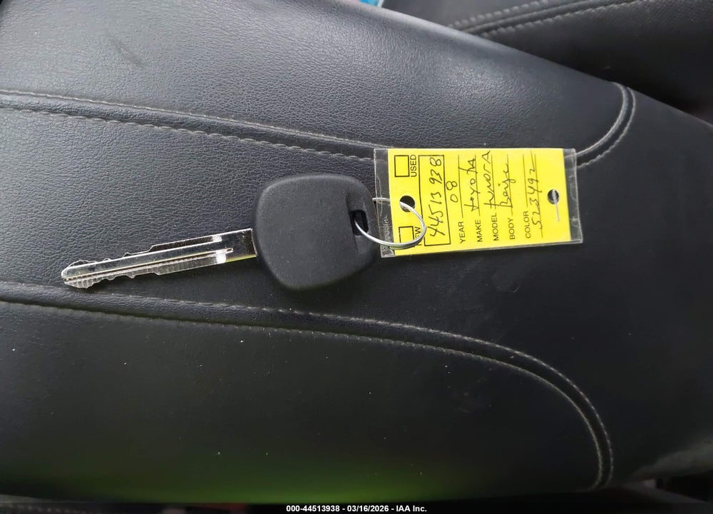 2008 TOYOTA TUNDRA SR5 5.7L V8 VIN: 5TBBV54138S523492