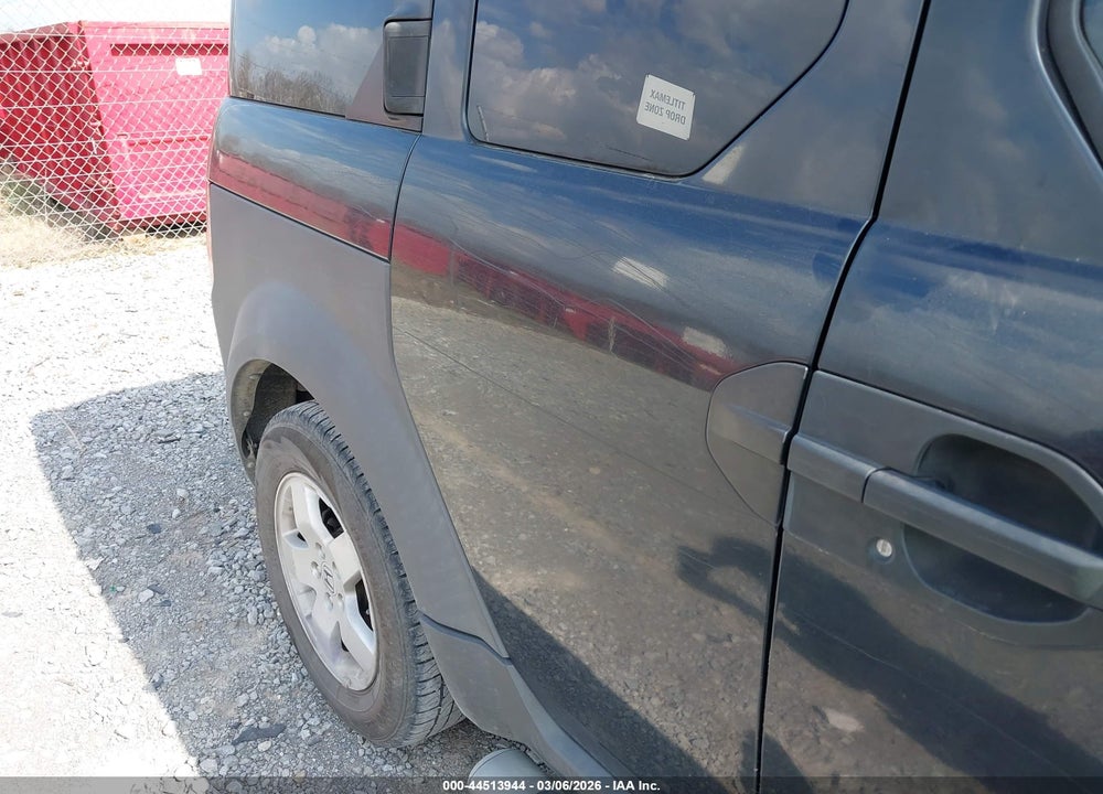 2003 HONDA ELEMENT EX VIN: 5J6YH28533L000305