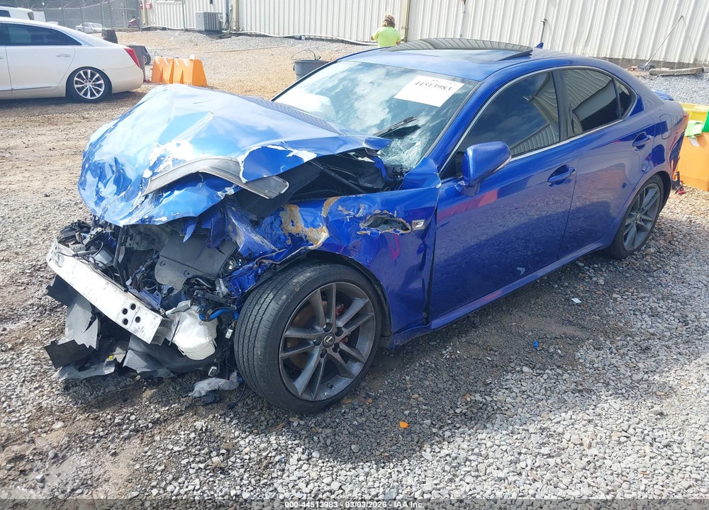 2012 LEXUS IS 250 VIN: JTHBF5C23C5157836