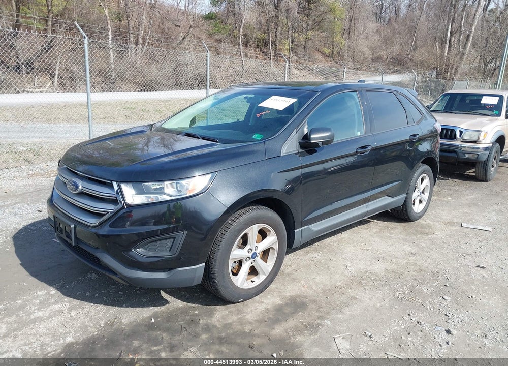 2015 FORD EDGE SE VIN: 2FMTK4G81FBB55122
