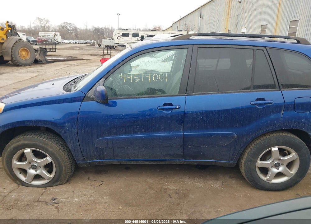 2005 TOYOTA RAV4 VIN: JTEHD20V956024859