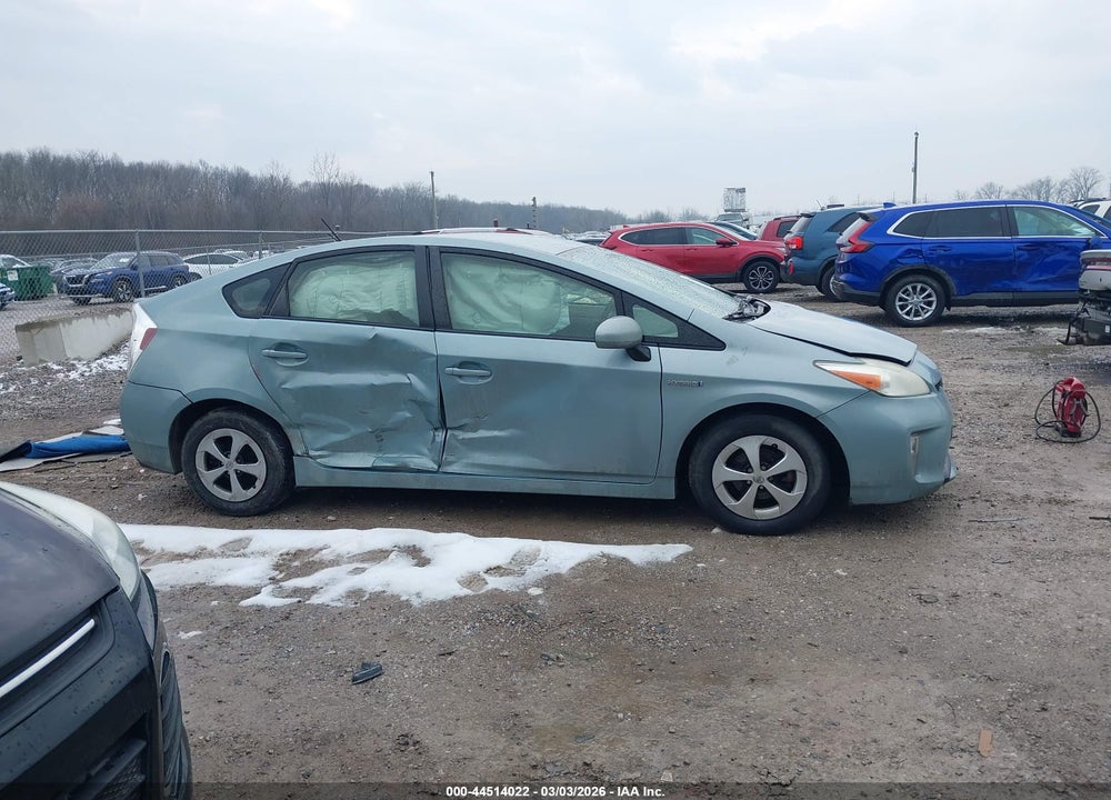 2012 TOYOTA PRIUS TWO VIN: JTDKN3DU2C5483295