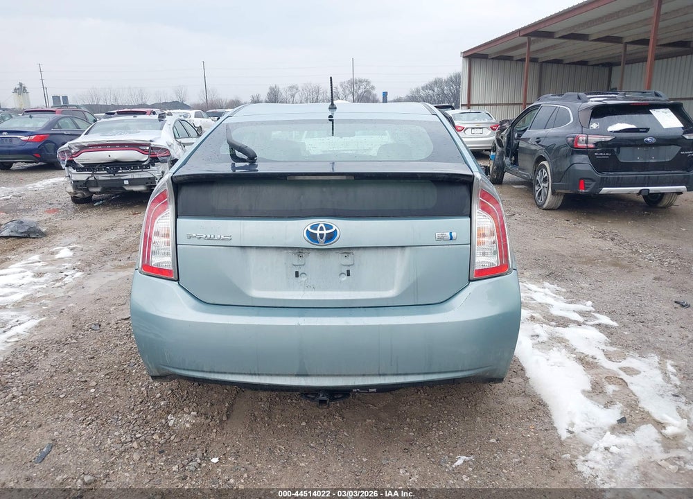 2012 TOYOTA PRIUS TWO VIN: JTDKN3DU2C5483295