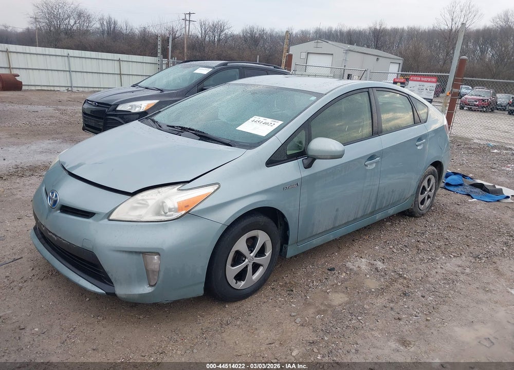 2012 TOYOTA PRIUS TWO VIN: JTDKN3DU2C5483295