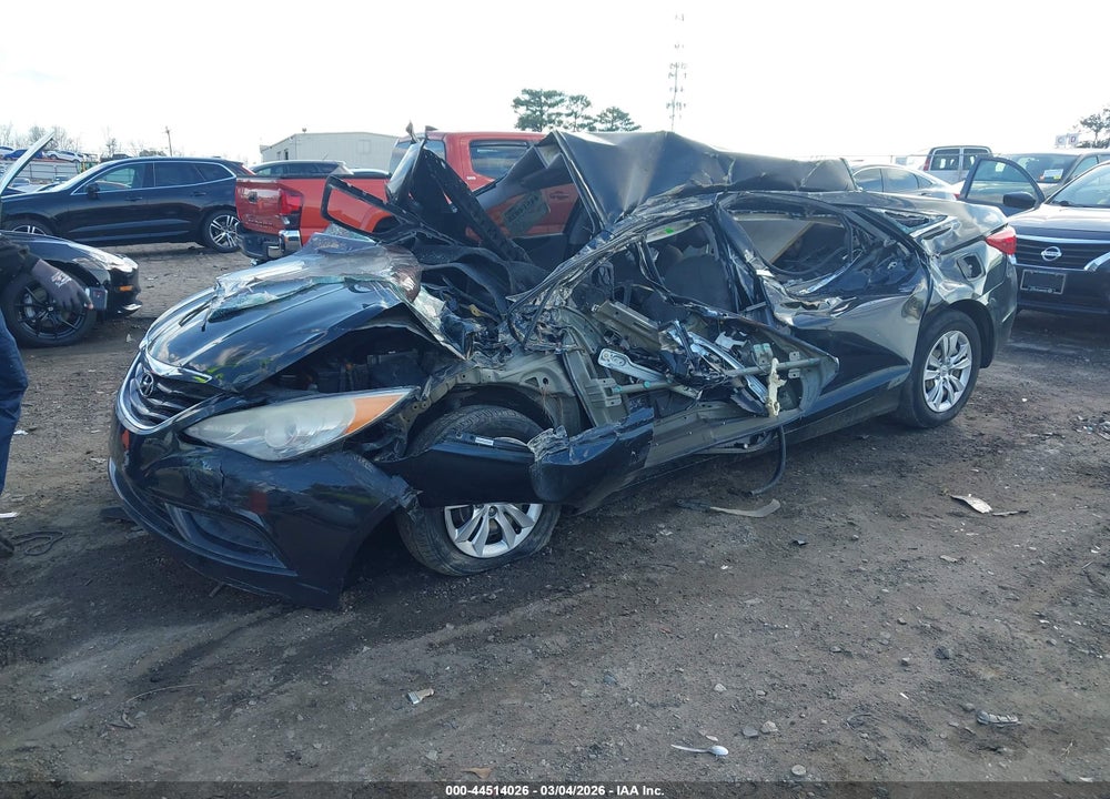 2011 HYUNDAI SONATA GLS VIN: 5NPEB4AC3BH094557