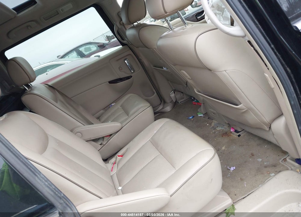 2012 NISSAN QUEST SL VIN: JN8AE2KP2C9045893