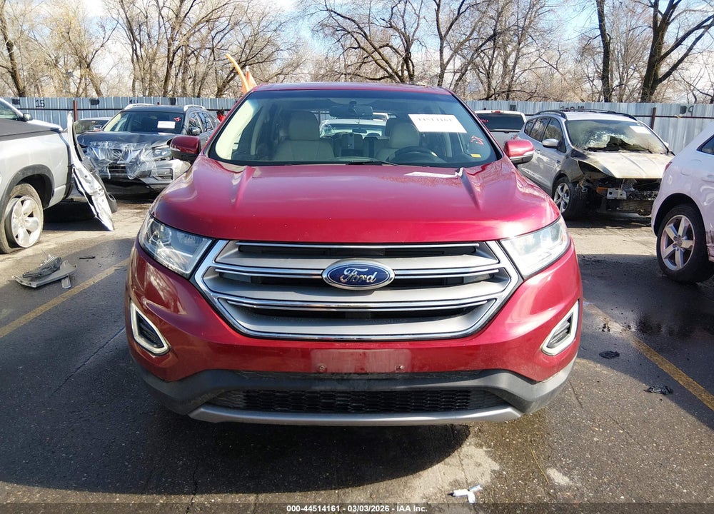2017 FORD EDGE TITANIUM VIN: 2FMPK4K92HBB76033