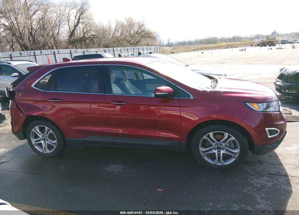 2017 FORD EDGE TITANIUM VIN: 2FMPK4K92HBB76033
