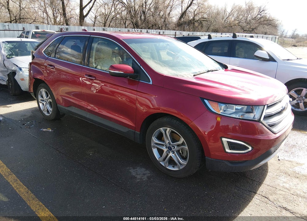 2017 FORD EDGE TITANIUM VIN: 2FMPK4K92HBB76033