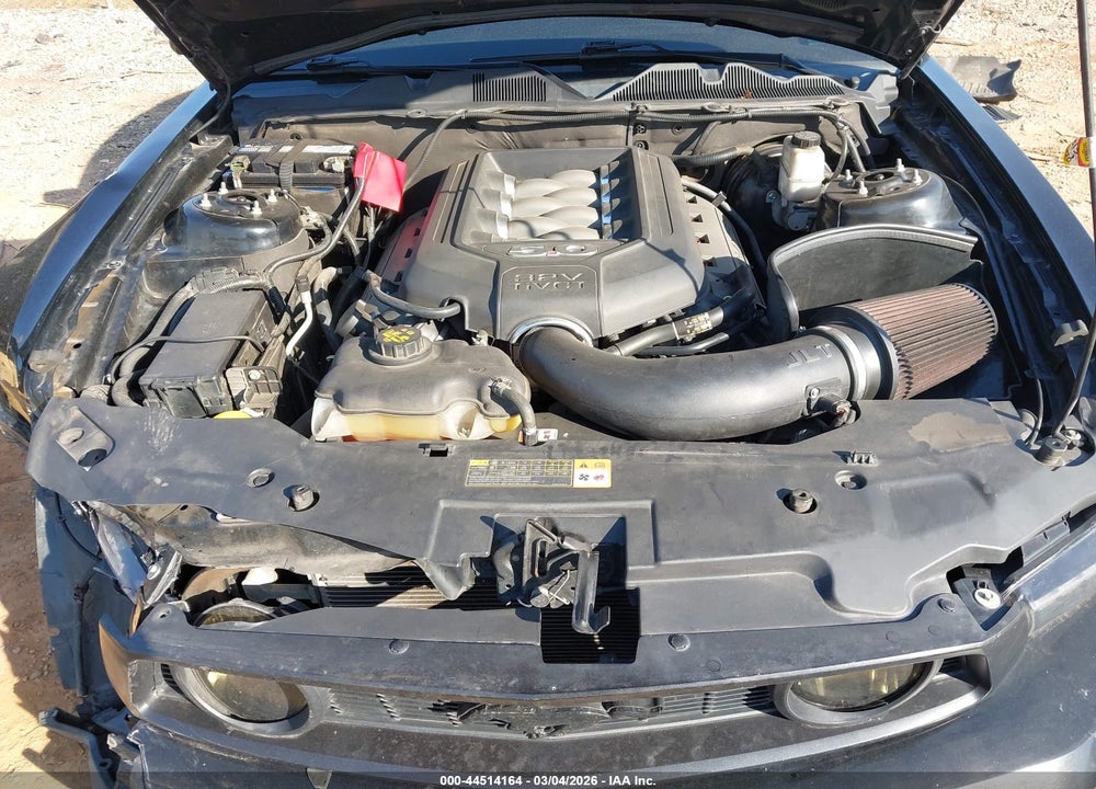 2012 FORD MUSTANG GT VIN: 1ZVBP8CF9C5252238