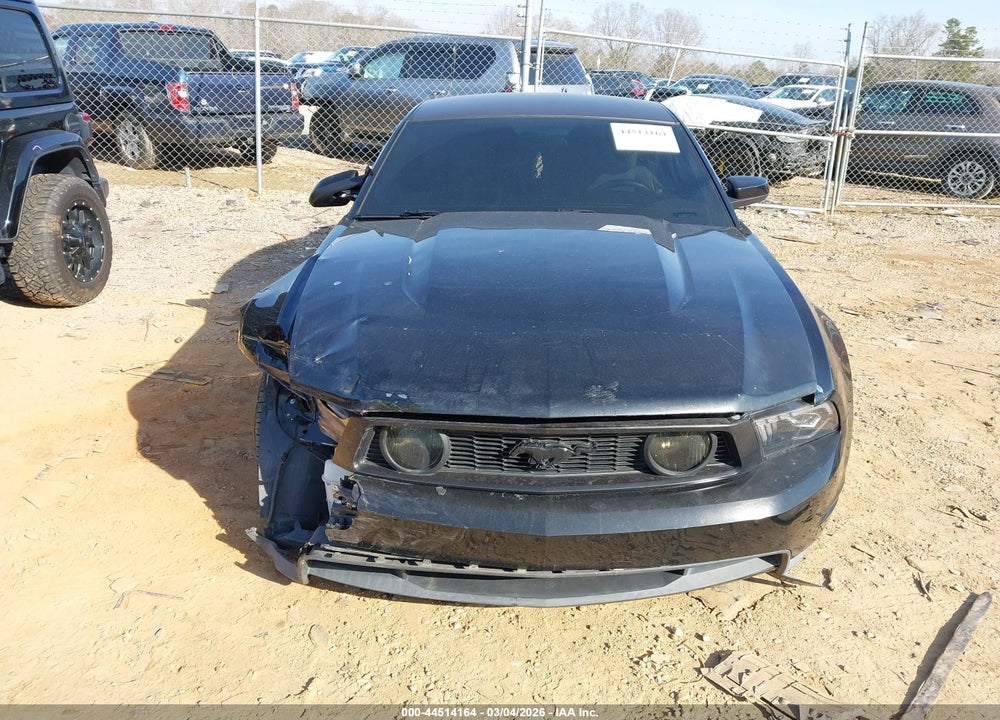 2012 FORD MUSTANG GT VIN: 1ZVBP8CF9C5252238