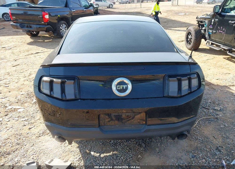 2012 FORD MUSTANG GT VIN: 1ZVBP8CF9C5252238