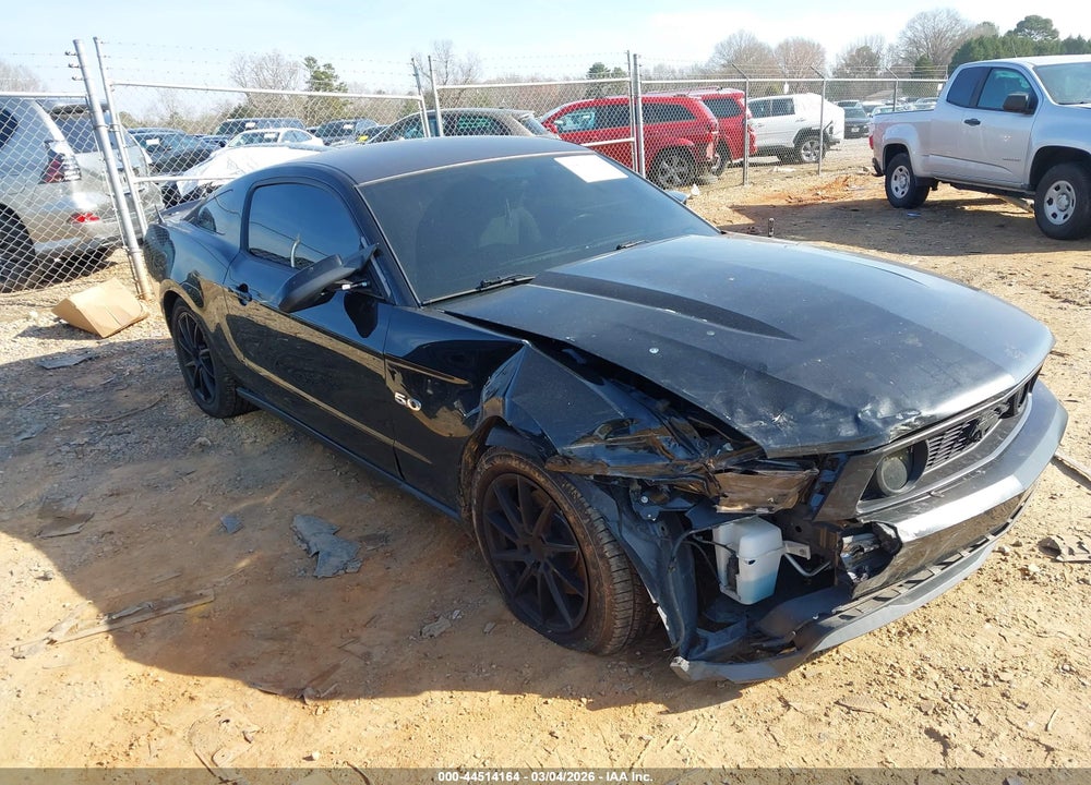 2012 FORD MUSTANG GT VIN: 1ZVBP8CF9C5252238