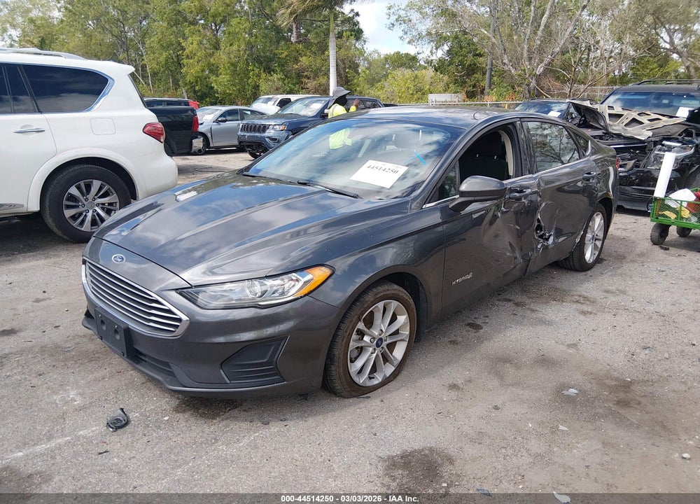 2019 FORD FUSION HYBRID SE VIN: 3FA6P0LU9KR121008