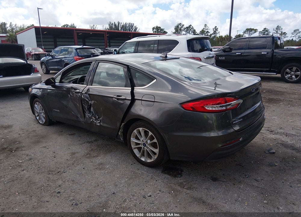2019 FORD FUSION HYBRID SE VIN: 3FA6P0LU9KR121008