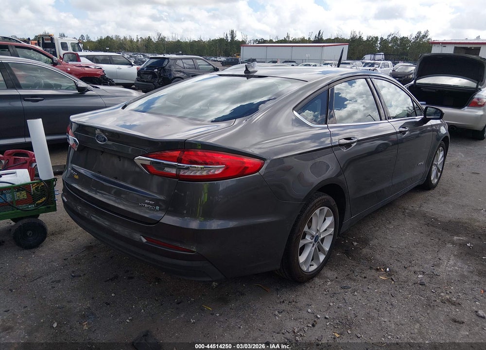 2019 FORD FUSION HYBRID SE VIN: 3FA6P0LU9KR121008