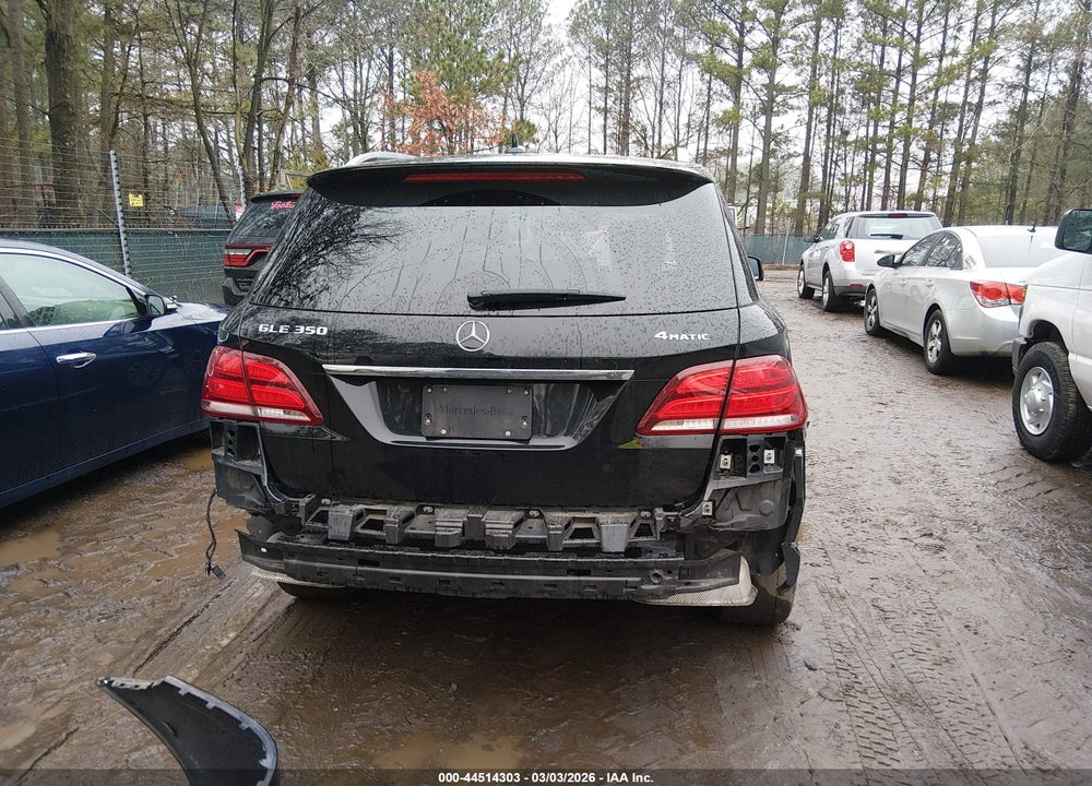 2018 MERCEDES-BENZ GLE 350 4MATIC VIN: 4JGDA5HB9JB201222