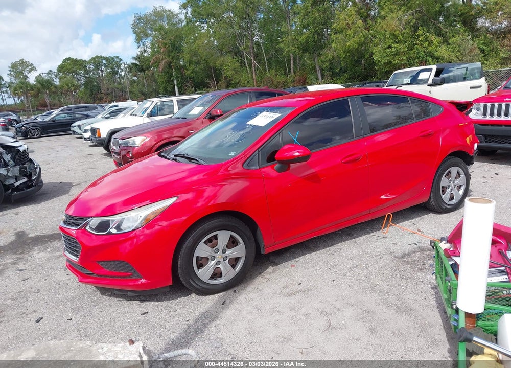 2018 CHEVROLET CRUZE LS AUTO VIN: 1G1BC5SM4J7153155