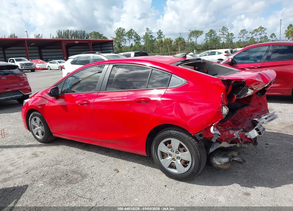 2018 CHEVROLET CRUZE LS AUTO VIN: 1G1BC5SM4J7153155
